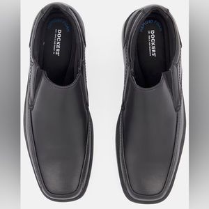 🌟🌟DOCKERS Men's Edson Faux Leather Slip-On Loafers Size 9W